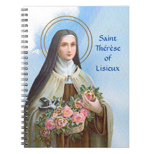 Caderno Espiral Santa Teresa de Lisieux a Pequena Flor (BJE 01)