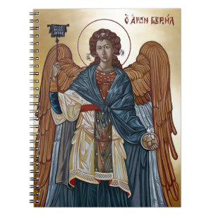 Caderno Espiral Santo Archangel Gabriel