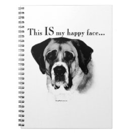 Caderno Espiral Santo Bernard Happy Face