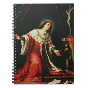 Caderno Espiral Santo Casimiro Jagiellão - Padroeiro da Polônia