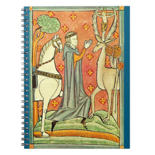 Caderno Espiral Santo Eustáquio Apóstolo das Ardenas