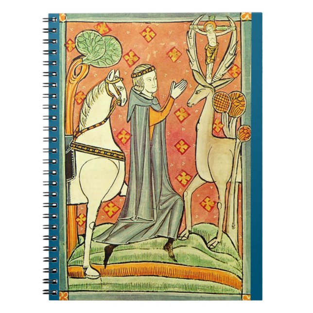 Caderno Espiral Santo Eustáquio Apóstolo das Ardenas (Frente)