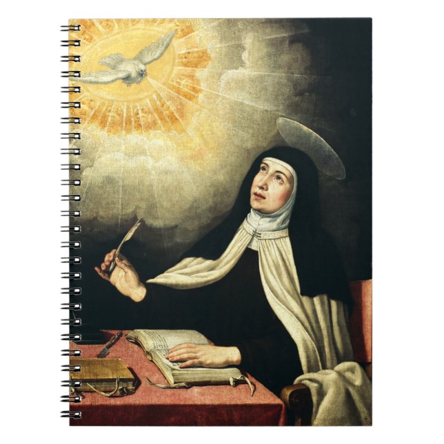 Caderno Espiral Santo Teresa de Ávila (Frente)