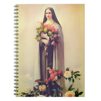 Caderno Espiral Santo Therese do notebook Lisieux