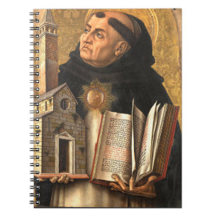 Caderno Espiral Santo Thomas Aquinas