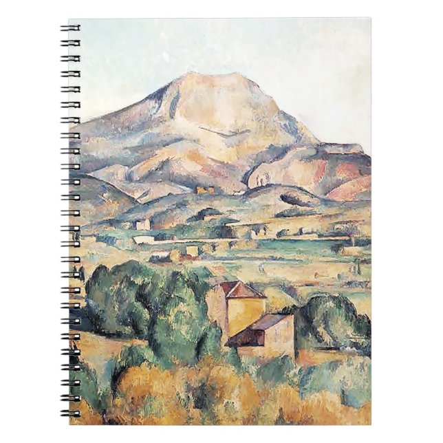Caderno Espiral Santo-Victoire Barnes Mountain Paul Cezanne (Frente)