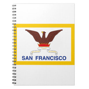 Caderno Espiral São Francisco Califórnia