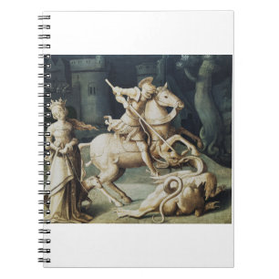 Caderno Espiral São Jorge e o Dragão Grande Mártir