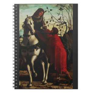 Caderno Espiral São Martinho de Tours Compartilhando a Capa Arte F