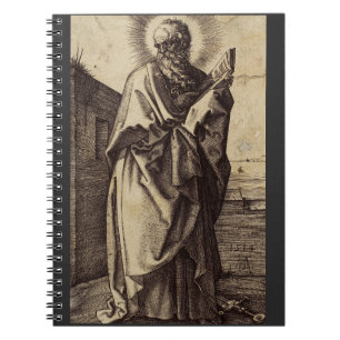 Caderno Espiral São Paulo Apóstolo Mestre das Nações Arte
