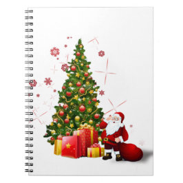 Caderno Espiral sapin de noël
