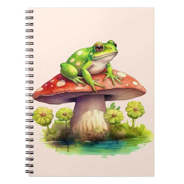Caderno Espiral Sapo (Frente)