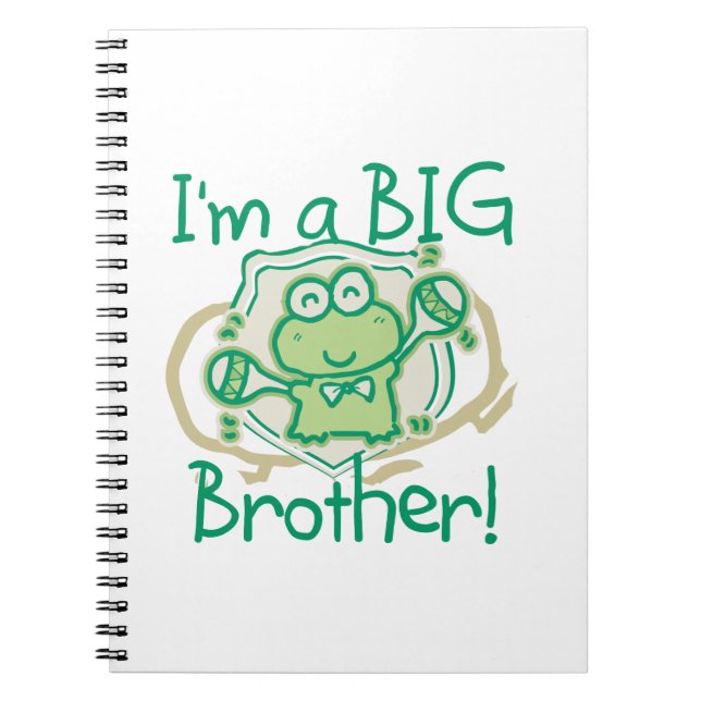 Caderno Espiral Sapo Big Brother (Frente)