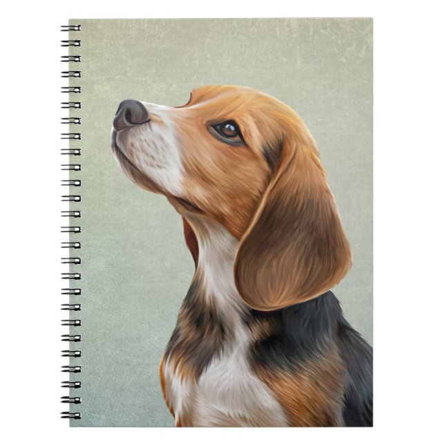 Caderno Espiral Sapo de Cão Desenho 7 (Frente)