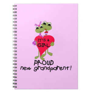 Caderno Espiral Sapo Orgulhoso Avô de Garotas
