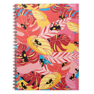 Caderno Espiral Sapos da selva
