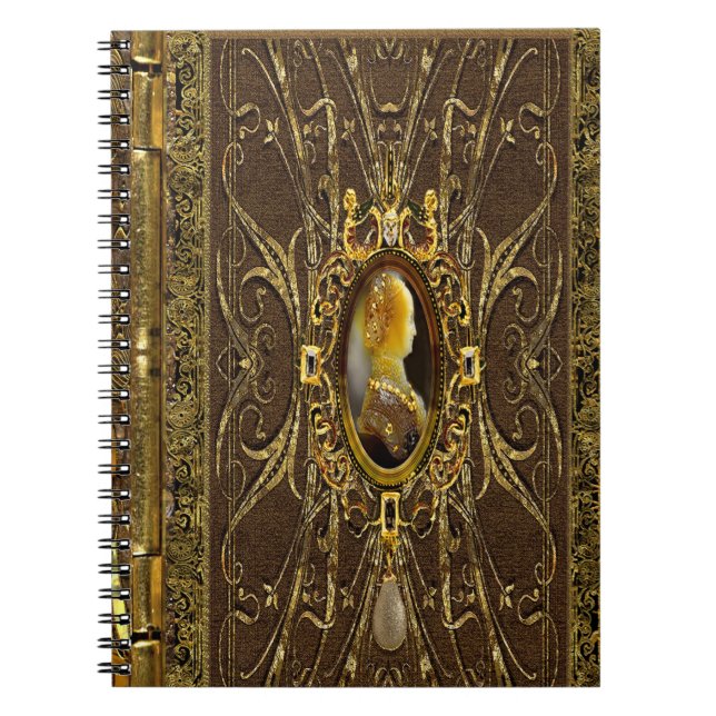 Caderno Espiral Sarashire Borgue Victorian (Frente)