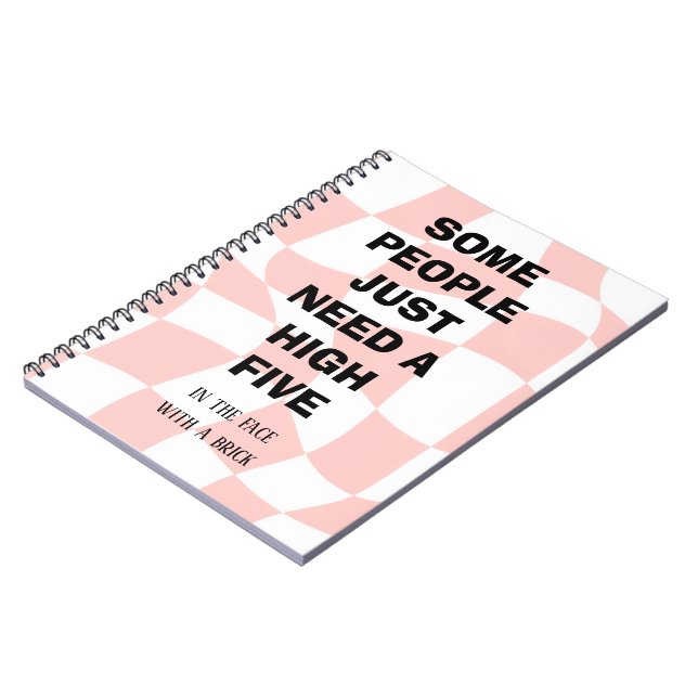 Caderno Espiral Sarcástico (Left Side)