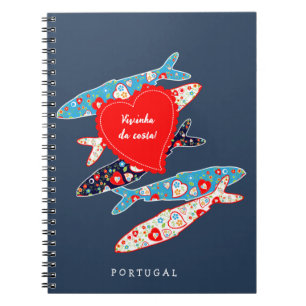 Caderno Espiral Sardinha portuguesa