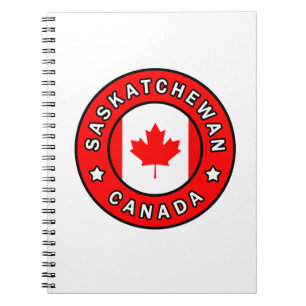 Caderno Espiral Saskatchewan Canada