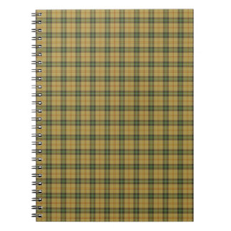 Caderno Espiral Saskatchewan tartan