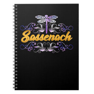 Caderno Espiral Sassenach Dragonfly Azul