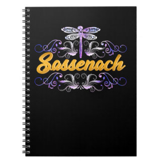 Caderno Espiral Sassenach Outlander Blue Dragonfly