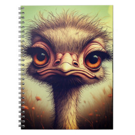 Caderno Espiral "Sassy Baby Emu" Spiral Notebook