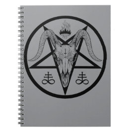 Caderno Espiral Satanic