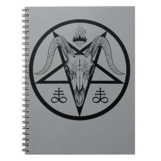 Caderno Espiral Satanic