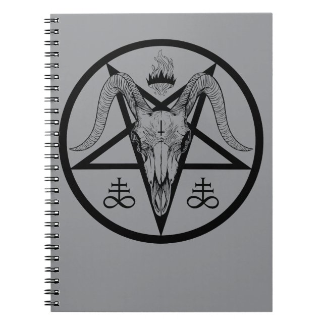 Caderno Espiral Satanic (Frente)