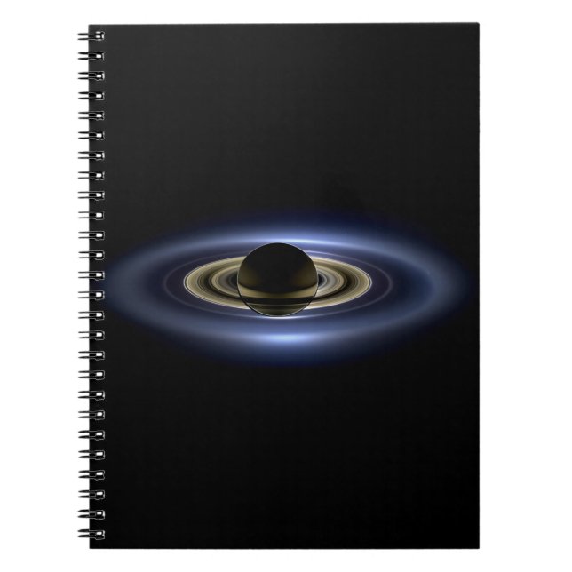 Caderno Espiral Saturno Eclipsou o Sol do Orbiter Cassini (Frente)