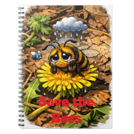 Caderno Espiral Save the Bees