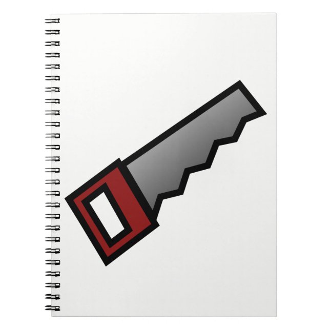 Caderno Espiral Saw (Frente)