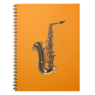 Caderno Espiral Saxofone