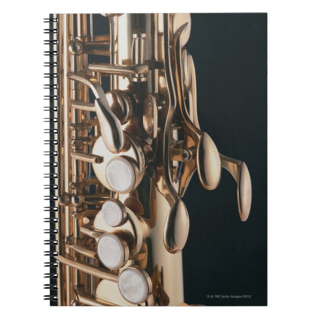 Caderno Espiral Saxofone 5 (Frente)