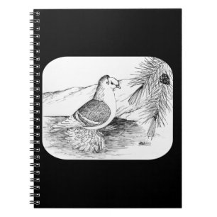 Caderno Espiral Saxon Shield Pigeon 1973