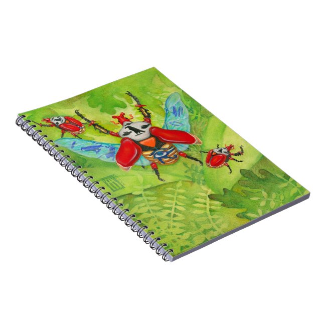 Caderno Espiral Scarabs Sagrados (Lado Direito)