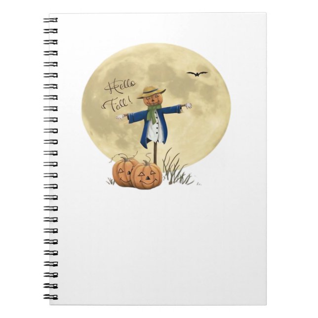 Caderno Espiral Scarecrow and moon Oversized T-Shirt.png (Frente)