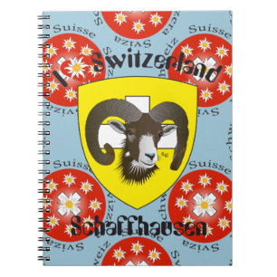 Caderno Espiral Schaffhausen - Schweiz - Suisse - Notizhefte