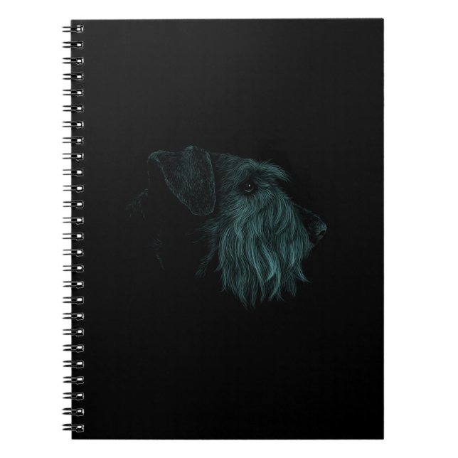 Caderno Espiral Schnauzer (Frente)
