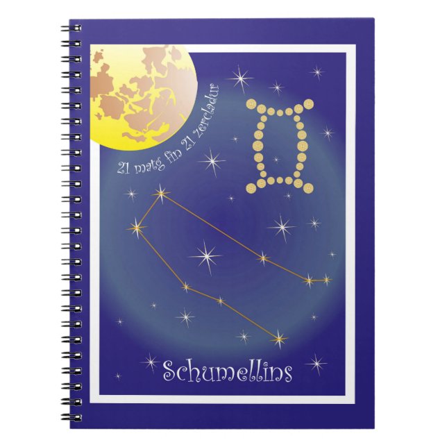 Caderno Espiral Schumellins 21 matg fin 21 zercladur Notizheft (Frente)