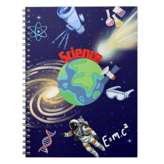 Caderno Espiral Science Notebook