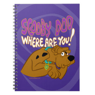 Caderno Espiral Scooby-Doo amedrontado