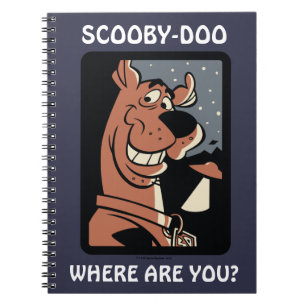 Caderno Espiral Scooby-Doo com OVNI