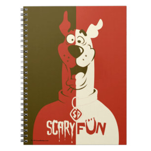 Caderno Espiral Scooby-Doo "divertimento assustador "