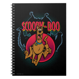 Caderno Espiral Scooby-Doo Executando a Partir do Gráfico de Fanta