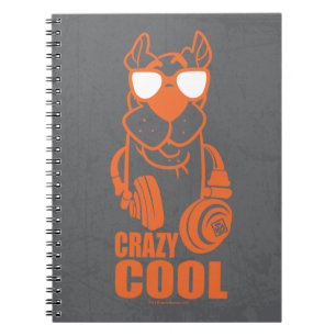 Caderno Espiral Scooby-Doo "louco refrigera" o gráfico do