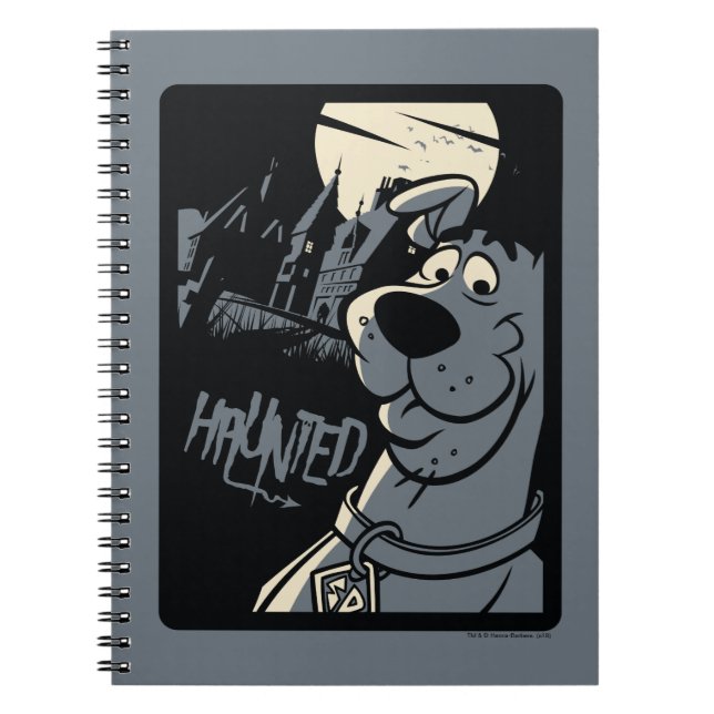 Caderno Espiral Scooby-Doo Noir Hunted Mansion Graphic (Frente)