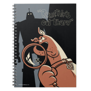 Caderno Espiral Scooby-Doo "Romethin para fora lá "